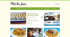 Desktop Screenshot of plat-du-jour.net